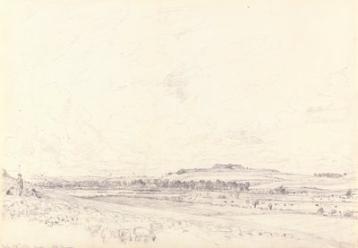 Old Sarum am Mittag von John Constable